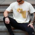 Peking Duck Peeking Chef Graduation Farm Duck Lover Men's Comfort Colors T-Shirt Ivory