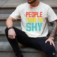 People Think I'm Shy I Introvert Men's Comfort Colors T-Shirt Ivory People Think I'm Shy I Introvert Men's Comfort Colors T-Shirt Ivory