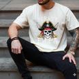 Pirate Papa Skull Family Matching Costume Dad Grandpa Men Men's Comfort Colors T-Shirt Ivory