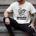 Pit Bull Lover T Shirt Pitbull Mom Rescue Dog Dad Puppy Men's Comfort Colors T-Shirt Ivory