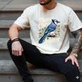 Please Chew Quieter Introvert Christmas Bird Watcher Men's Comfort Colors T-Shirt Ivory