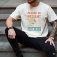 Please Be Patient With Me I'm From The 1900s Cool Gramophone Men's Comfort Colors T-Shirt Ivory