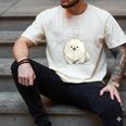 Pomeranian Anatomy Cute Pet Pom Mom Dog Dad For Men Women Girls Kids Men's Comfort Colors T-Shirt Ivory