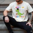 Pre k Graduation We Are Done Class 2023 Pre-k Dinosaur Boys Men's Comfort Colors T-Shirt Ivory
