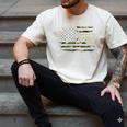 Promoted To Daddy Est 2026 Camo USA Flag New Dad 2026 Men's Comfort Colors T-Shirt Ivory