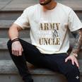 Proud Army National Guard Uncle National Guard Graduation Men's Comfort Colors T-Shirt Ivory