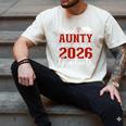 Proud Aunty Of a Class Of 2026 Graduate Senior Graduation Men's Comfort Colors T-Shirt Ivory