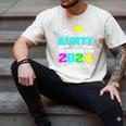 Proud Aunty Of Kindergarten Graduate 2024 Graduation Aunty Men's Comfort Colors T-Shirt Ivory
