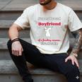 Proud Boyfriend Of 2018 Graduate Dabbing Graduation Men's Comfort Colors T-Shirt Ivory