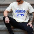 Proud BOYFRIEND Of A Class 2019 Senior Tee Graduation Men's Comfort Colors T-Shirt Ivory