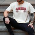 Proud Cheer Dad My Favorite Cheerleader Calls Me Daddy Men Men's Comfort Colors T-Shirt Ivory