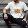 Proud Cousin Of A 2026 Senior Basketball Graduation Leopard Men's Comfort Colors T-Shirt Ivory