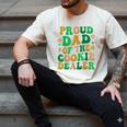 Proud Dad Of a Cookie Dealer Scout Troop Cookie Dealer Girls Men's Comfort Colors T-Shirt Ivory Proud Dad Of a Cookie Dealer Scout Troop Cookie Dealer Girls Men's Comfort Colors T-Shirt Ivory