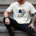 Proud Dad Of The Toughest Boy Autism Awareness Father Autism Men's Comfort Colors T-Shirt Ivory Proud Dad Of The Toughest Boy Autism Awareness Father Autism Men's Comfort Colors T-Shirt Ivory