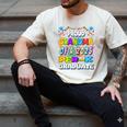 Proud GRANDMA Of a 2025 PRE-K Graduate -Graduation Men's Comfort Colors T-Shirt Ivory