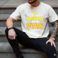 Proud Grandma Of A 2026 Senior Softball Graduation Matching Men's Comfort Colors T-Shirt Ivory