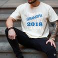 Proud Grandpa Of 2018 Senior T-Shirt Student Graduation Men's Comfort Colors T-Shirt Ivory