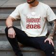 Proud Grandparent Of A 2026 Graduate Class Of Graduation Men's Comfort Colors T-Shirt Ivory