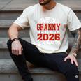 Proud Granny Of A Class Of 2026 Graduate Senior Graduation Men's Comfort Colors T-Shirt Ivory