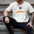 Proud Mom Of A 2019 Senior Graduation Class Outfit T-Shirt Men's Comfort Colors T-Shirt Ivory
