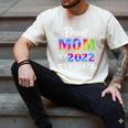 Proud Mom Of a 2022 Graduate Matching Tie Dye Graduation Men's Comfort Colors T-Shirt Ivory
