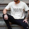 Proud Mom Of a 2024 Graduate Mama Checkered Graduation Men's Comfort Colors T-Shirt Ivory