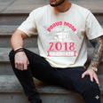 Proud Mom Of A Class 2018 Graduate Graduation T-Shirt Men's Comfort Colors T-Shirt Ivory