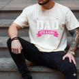 Proud New Dad Its A Girl Baby Gender Announcement Men's Comfort Colors T-Shirt Ivory