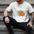 Proud Stepdad Of A 2026 Senior Basketball Graduation Leopard Men's Comfort Colors T-Shirt Ivory