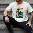 Pug Japanese Kanagawa Wave Surfing Japan Mom Dad Kids Men's Comfort Colors T-Shirt Ivory