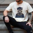Raccoon Graduation Men's Comfort Colors T-Shirt Ivory