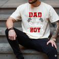 Race Car Dad Of The Birthday Boy Racing Family Pit Crew Men's Comfort Colors T-Shirt Ivory