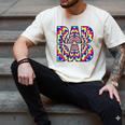 Rad Dad Trippy Hippie Tie-Dye Rainbow 70s Vibes Novelty Men's Comfort Colors T-Shirt Ivory Rad Dad Trippy Hippie Tie-Dye Rainbow 70s Vibes Novelty Men's Comfort Colors T-Shirt Ivory