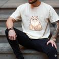 Ragdoll Cat Anatomy Cute Pet Mom Dad Cream Bicolor Men's Comfort Colors T-Shirt Ivory