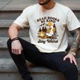 Read Books Be Kind Stay Weird Bookish Silly Goose Reading Men's Comfort Colors T-Shirt Ivory