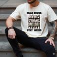 Read Books Stay Weird Book Lover Joke Introvert Reading Premium Men's Comfort Colors T-Shirt Ivory Read Books Stay Weird Book Lover Joke Introvert Reading Premium Men's Comfort Colors T-Shirt Ivory
