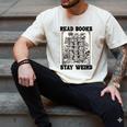 Read Books Stay Weird Book Lover Joke Introvert Reading Men's Comfort Colors T-Shirt Ivory Read Books Stay Weird Book Lover Joke Introvert Reading Men's Comfort Colors T-Shirt Ivory
