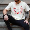 Read Your Heart Out Valentine Book Lover Reading Teacher Men's Comfort Colors T-Shirt Ivory