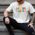 Retro Lawyer 2025 Attorney School Graduation Student Lawyer Men's Comfort Colors T-Shirt Ivory
