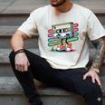 Retro Old Cassette Tape Cartoon With Walker Nostalgia Premium Tri-Blend Men's Comfort Colors T-Shirt Ivory