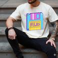 Retro TechnologyOld School Floppy Nostalgia 90s Generation Men's Comfort Colors T-Shirt Ivory