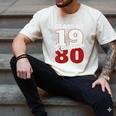 Reunion 1980 Class Of 1980 Reunion 80 Graduation 1980 Men's Comfort Colors T-Shirt Ivory