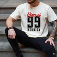 Reunion 1999 Matching Graduation High School Class Of 1999 Men's Comfort Colors T-Shirt Ivory