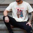 Running Together Always Connected Anime Nostalgia Message Men's Comfort Colors T-Shirt Ivory