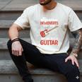 Sarcastic Introvert Need Guitar Sad Song Introvert Guitarist Men's Comfort Colors T-Shirt Ivory