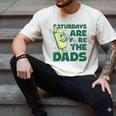 Saturdays Are Fore The Dads Golf Men's Comfort Colors T-Shirt Ivory