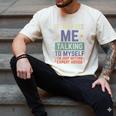 If You See Me Talking To Myself Sarcastic Introvert Men's Comfort Colors T-Shirt Ivory If You See Me Talking To Myself Sarcastic Introvert Men's Comfort Colors T-Shirt Ivory