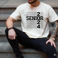 Senior 2024 Class Of 2024 Graduation 2024 Women Boy Girl Men's Comfort Colors T-Shirt Ivory