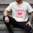 Senior 2026 Class Of 26 Coquette Pink Bow Graduation Sister Men's Comfort Colors T-Shirt Ivory