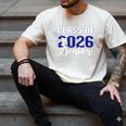 Senior 2026 Class Of 2026 Graduation 2026 Men's Comfort Colors T-Shirt Ivory